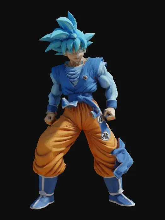 3D model for goku