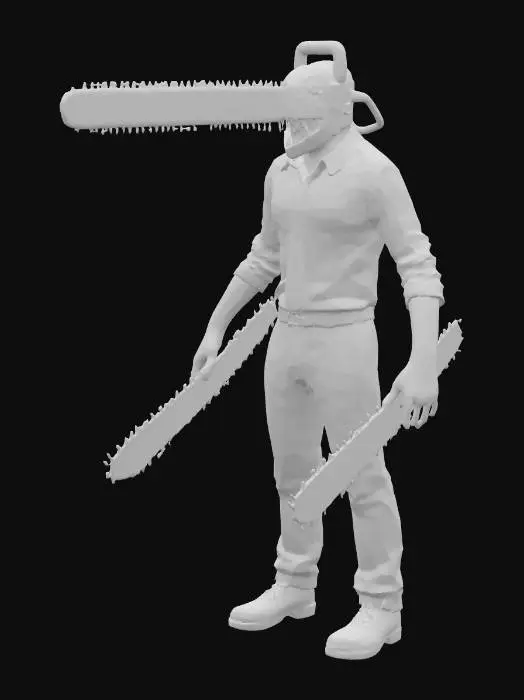 3D model for Chainsaw Warrior
