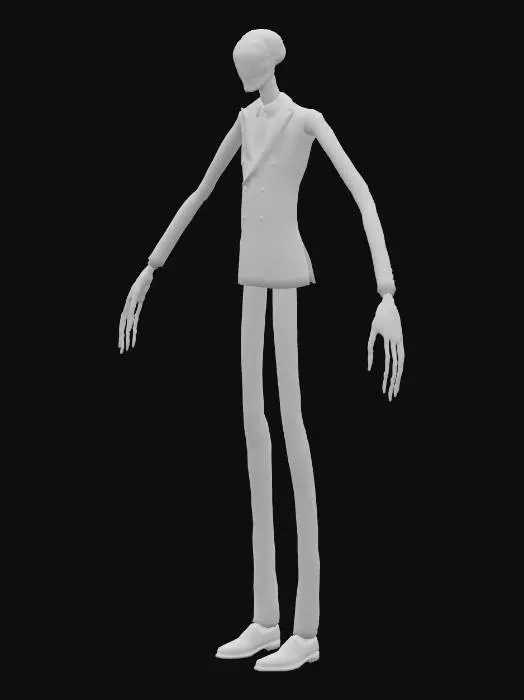 3D model for repromancer_slender_man_rigged