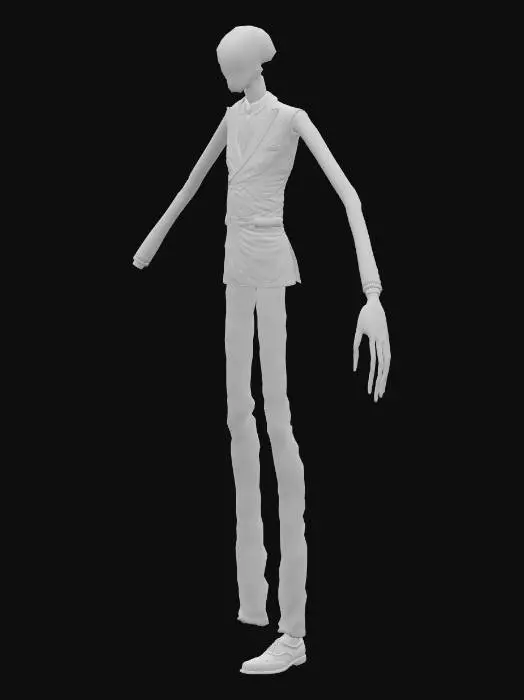 3D model for repromancer_slender_man_sculpt