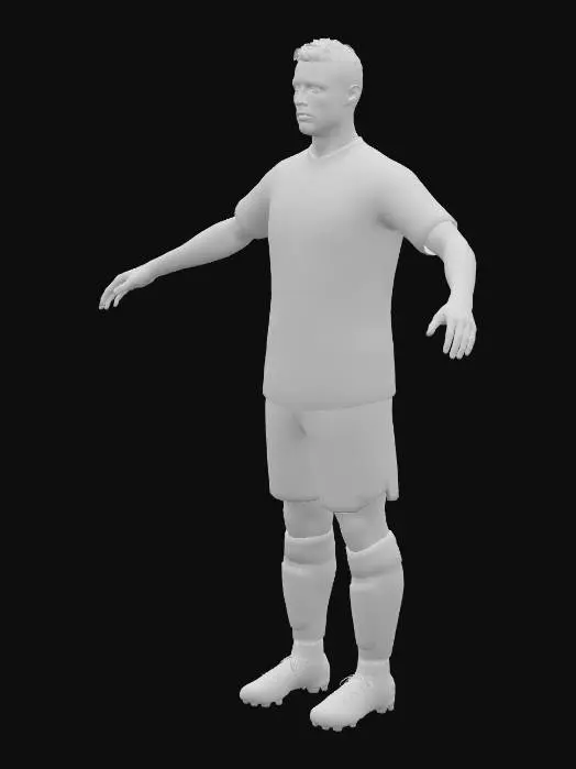 3D model for ronaldo