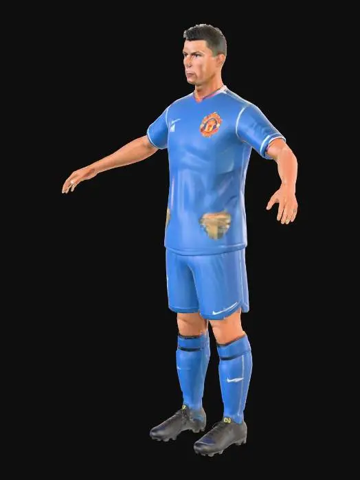 3D model for ronaldo