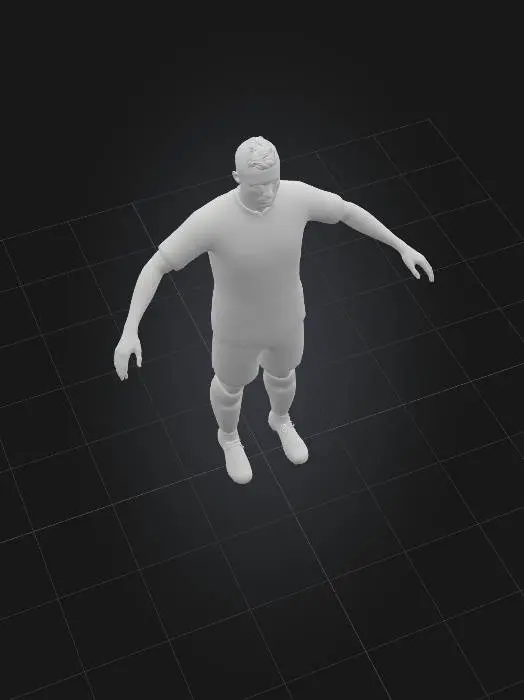 3D model for ronaldo