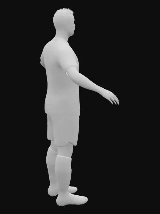 3D model for ronaldo