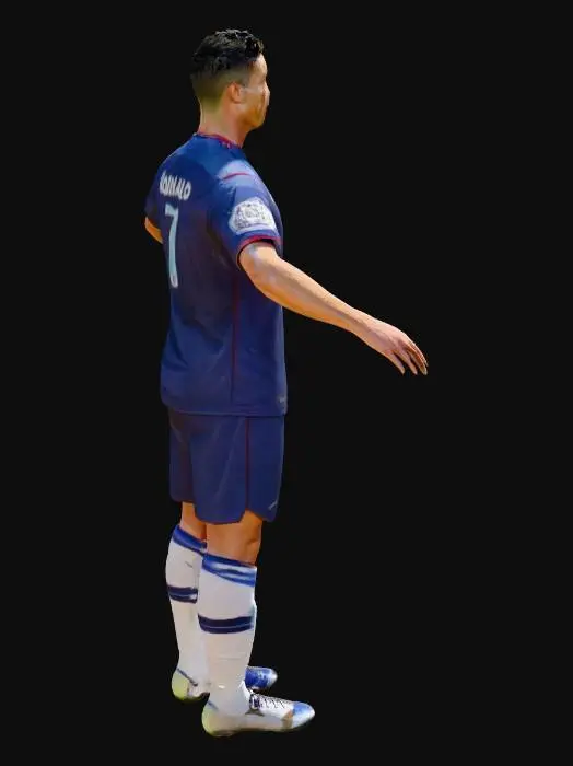 3D model for ronaldo