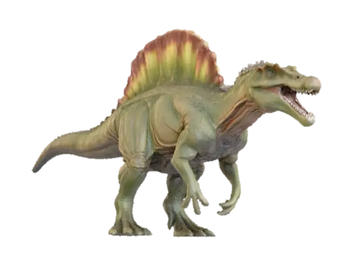 Modelo 3D de Spinosaurus Pose, gerado por IA