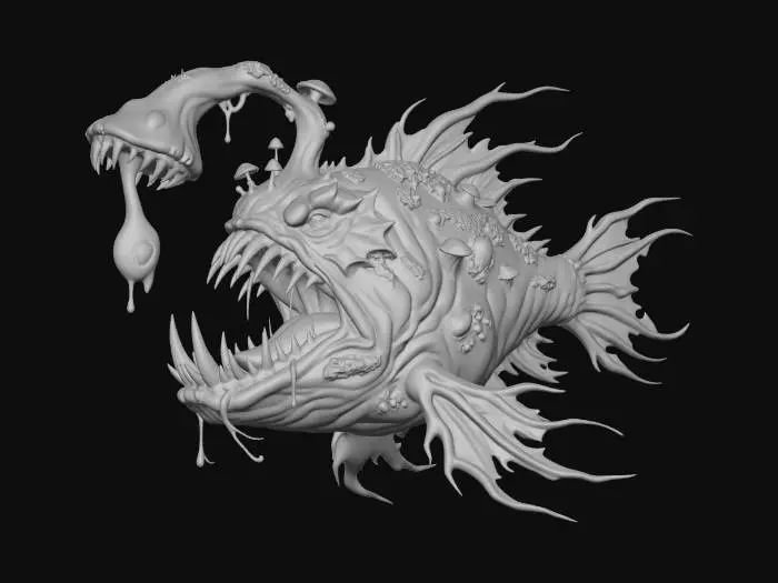 3D model for Abyssal Abomination.