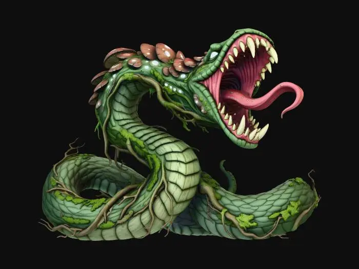 3D model for Venomous Vineserpent