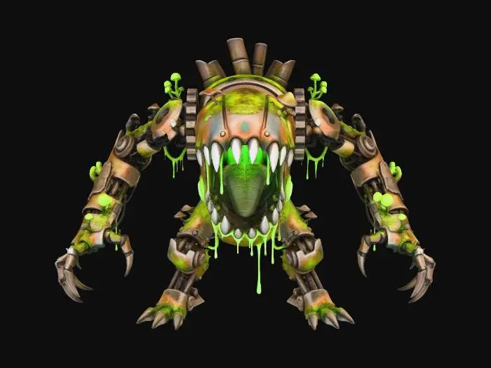 3D model for Mecha Swamp Beast