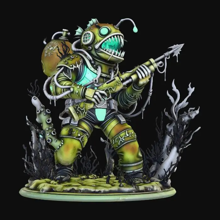 3D model for Abyss Guardian