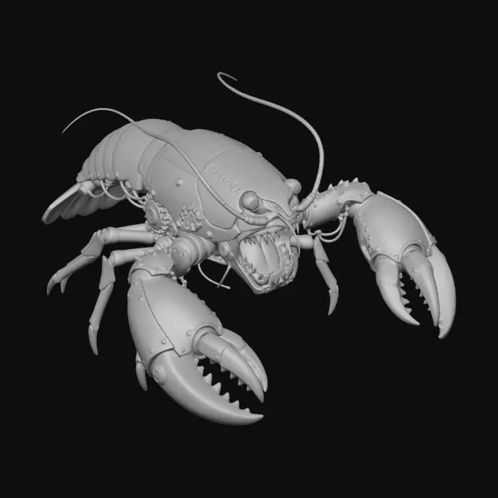 3D model for Mecha-Lobster Mutation
