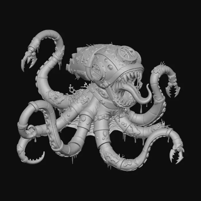 3D model for Deep Sea Terror