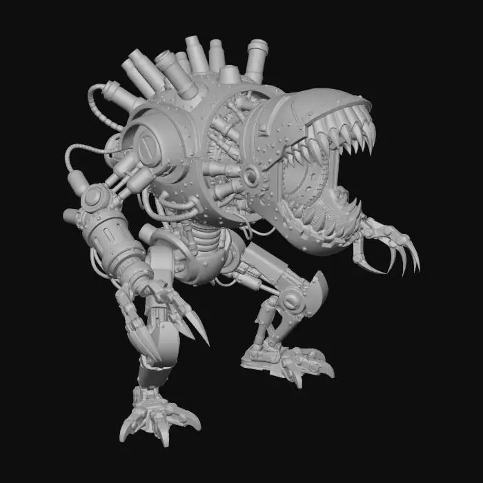 3D model for Mecha Chompbeast