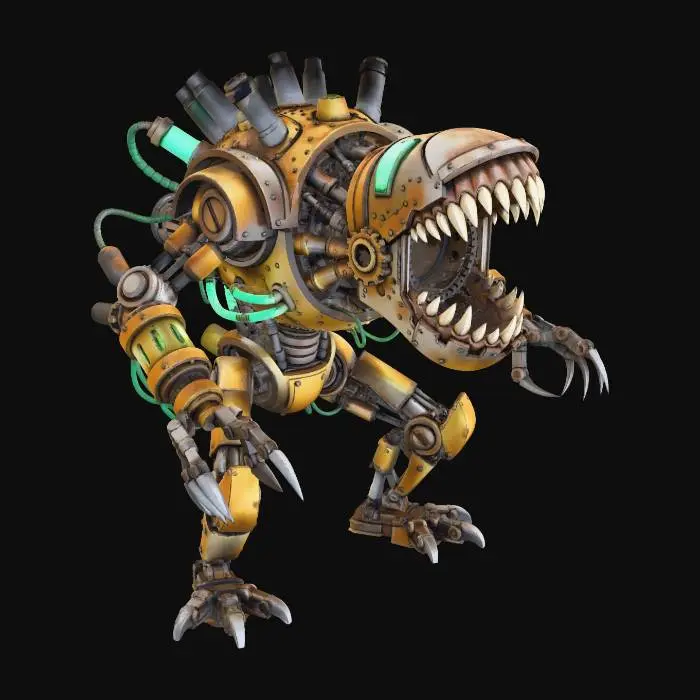 3D model for Mecha Chompbeast