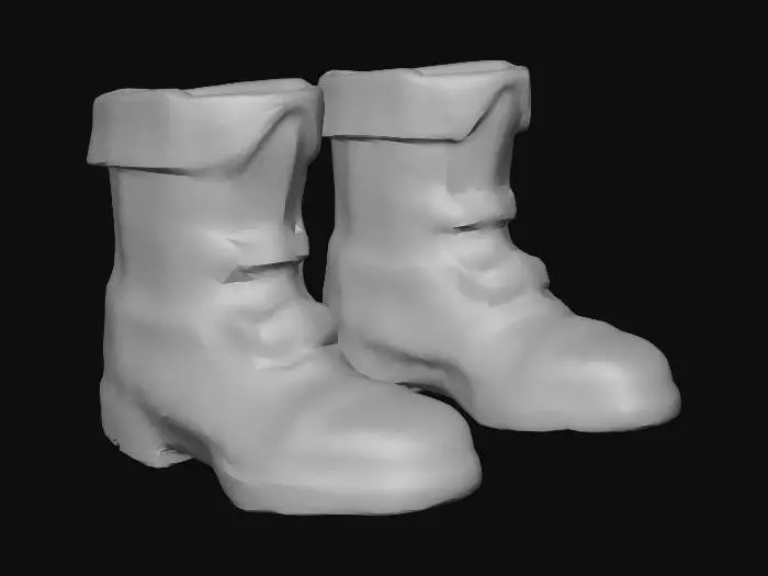 3D model for Steampunk Boots