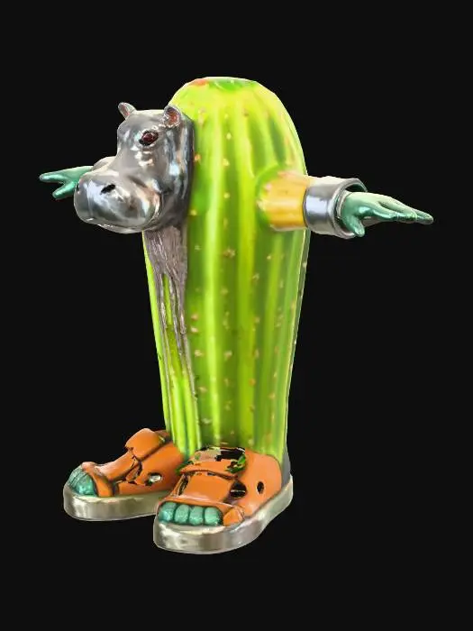 3D model for Cactopopotamus Stroll