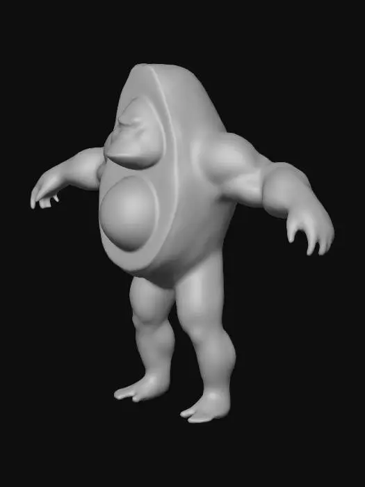 3D model for Avocado Gorilla Hybrid