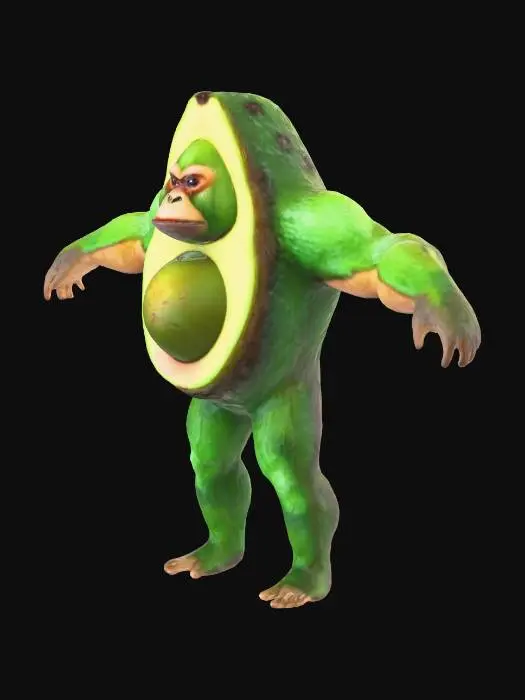 3D model for Avocado Gorilla Hybrid