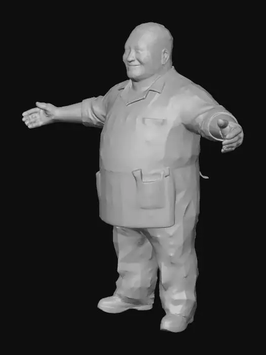 3D model for Portrait of the Happy Artisan