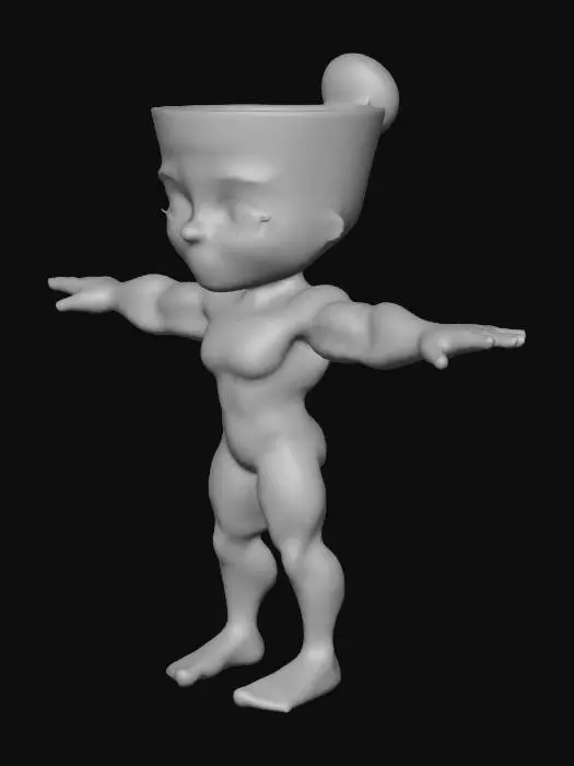 3D model for Cappuccino Strength