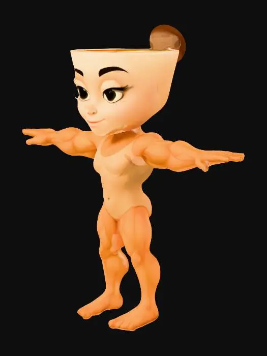 3D model for Cappuccino Strength