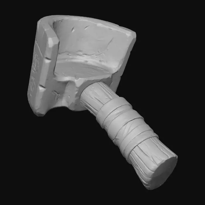 3D model for Stone Hammer