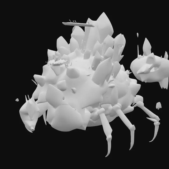 3D model for Gemstone Crab Battle