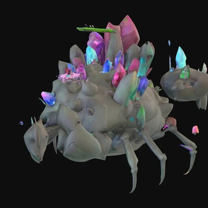 3D model for Gemstone Crab Battle