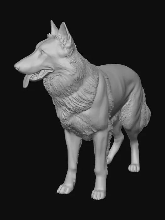 3D model for Loyal Guardian