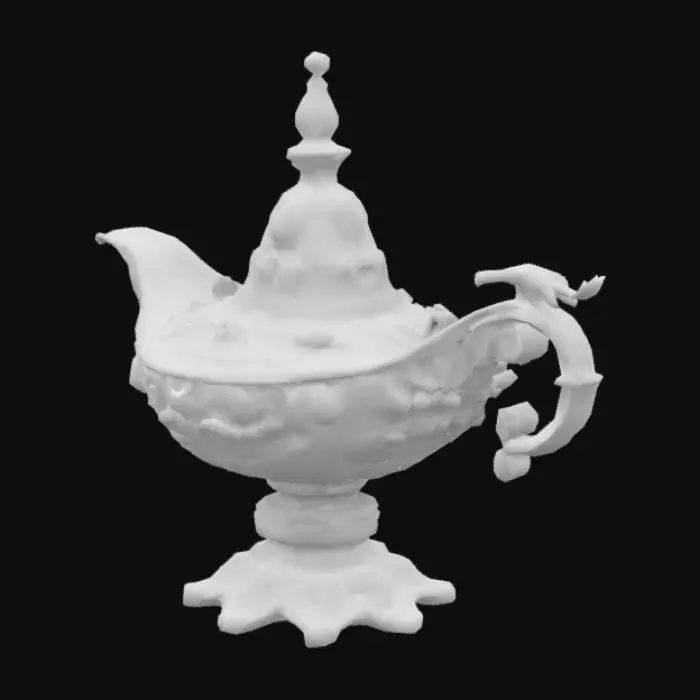 3D model for aladin's genie lamp
