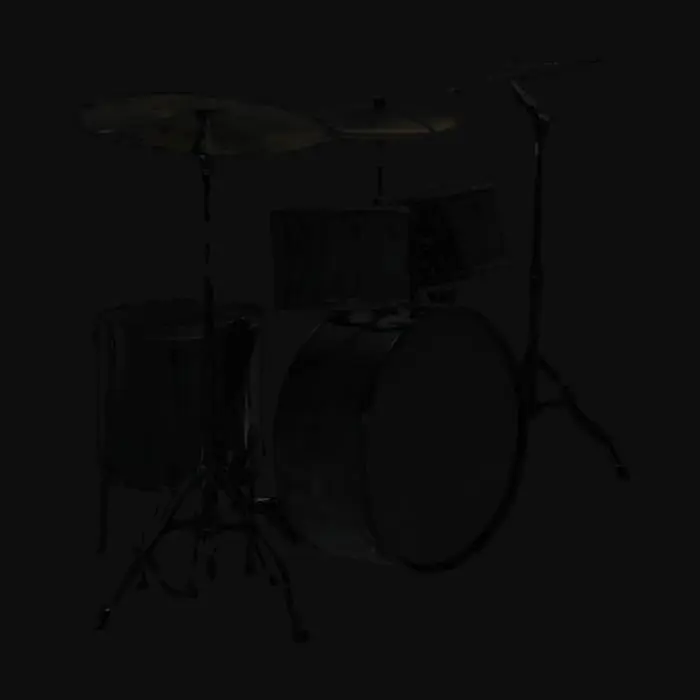 3D model for Drum Silhouette