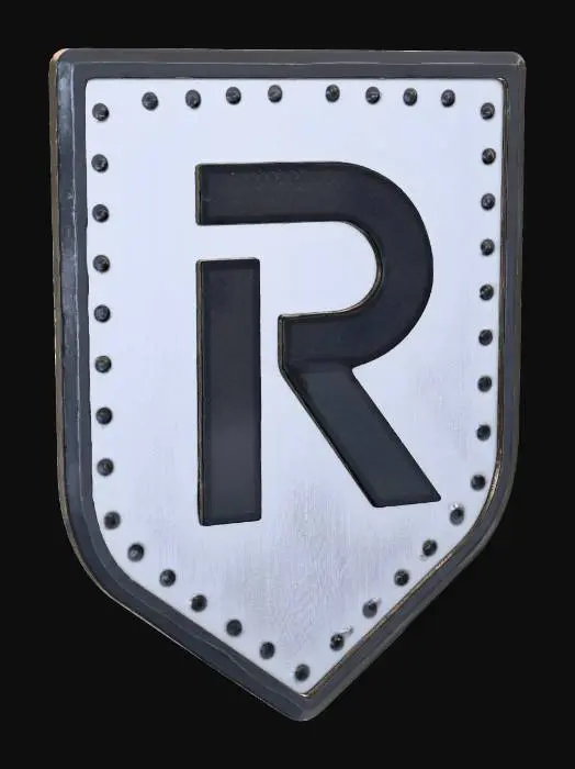 3D model for R Shield Emblem