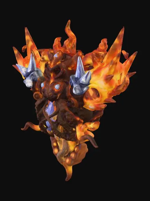 3D model for Inferno Guardian