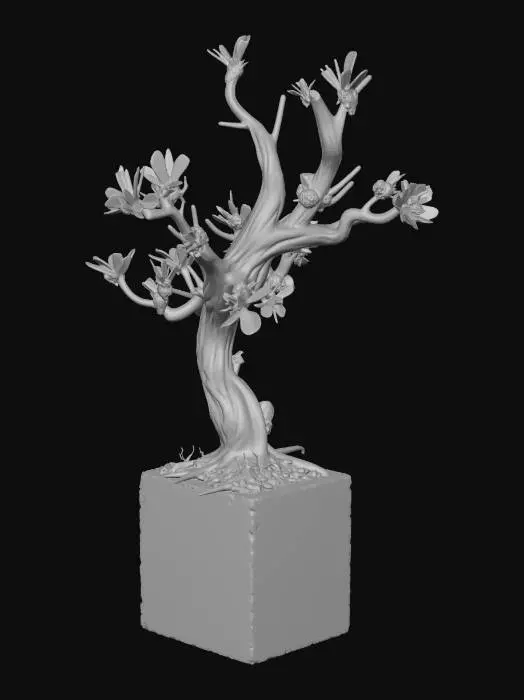 3D model for Ethereal Blossom