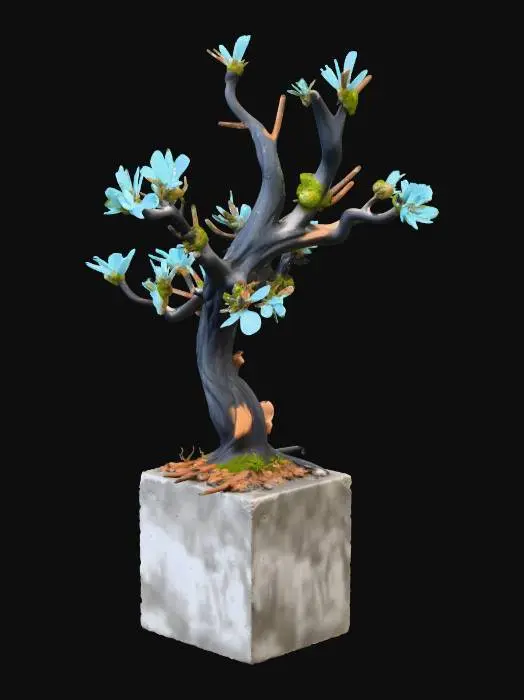 3D model for Ethereal Blossom