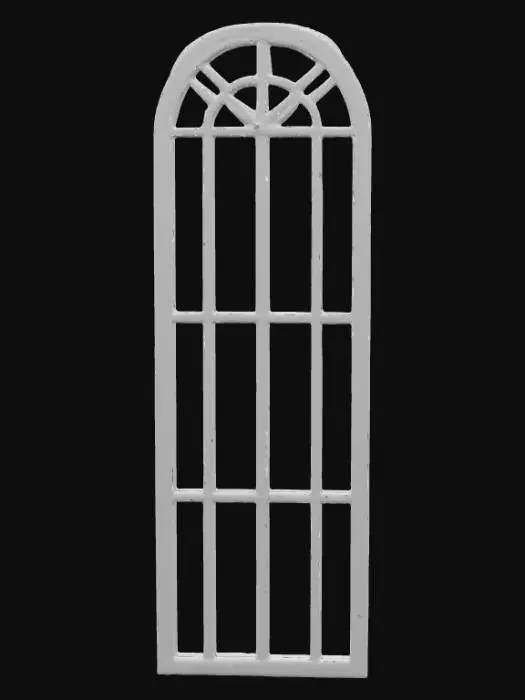 3D model for Arched Window Mirror