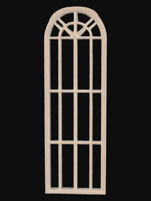 3D model for Arched Window Mirror