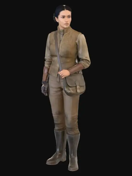 3D model for Adventurous Brightlady