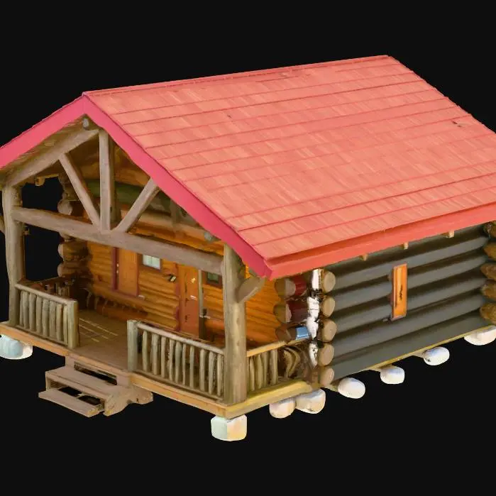 3D model for CAMP Crystal Lake Cabins