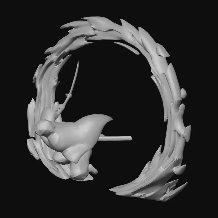 3D model for Dance du dieu du feu