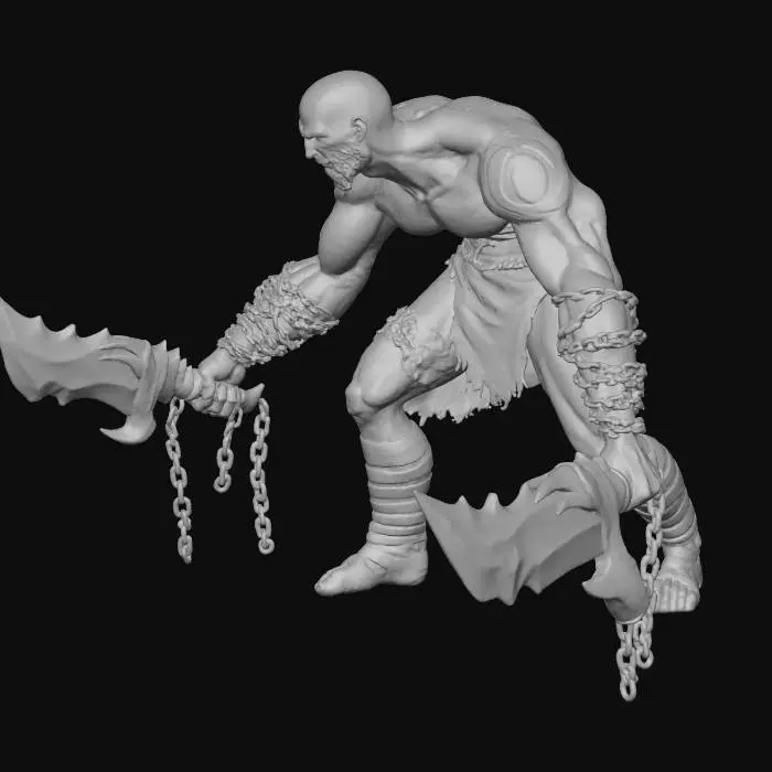 3D model for Warrior's Resolve