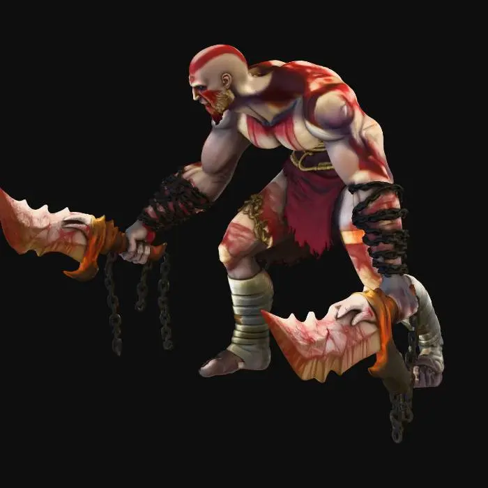 3D model for Warrior's Resolve