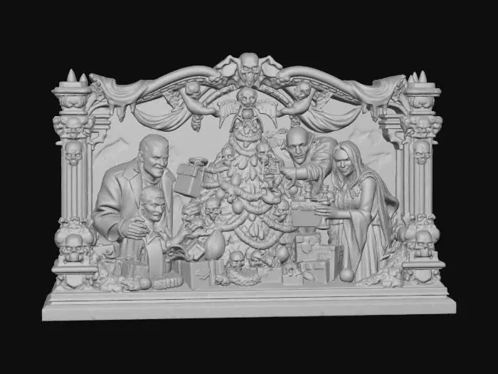 3D model for Monster Holiday Gathering