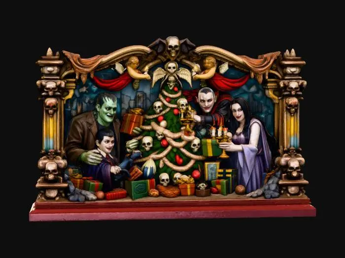 3D model for Monster Holiday Gathering