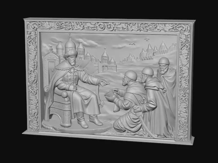 3D model for Medieval Diplomacy