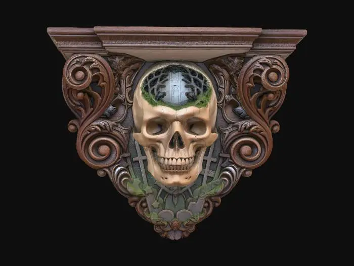 3D model for Forest Within the Skull