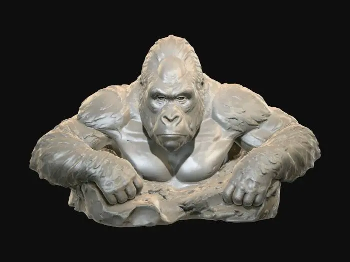 3D model for Contemplative Gorilla