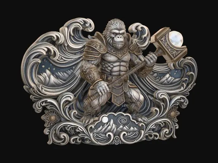 3D model for Moonhammer Colossus