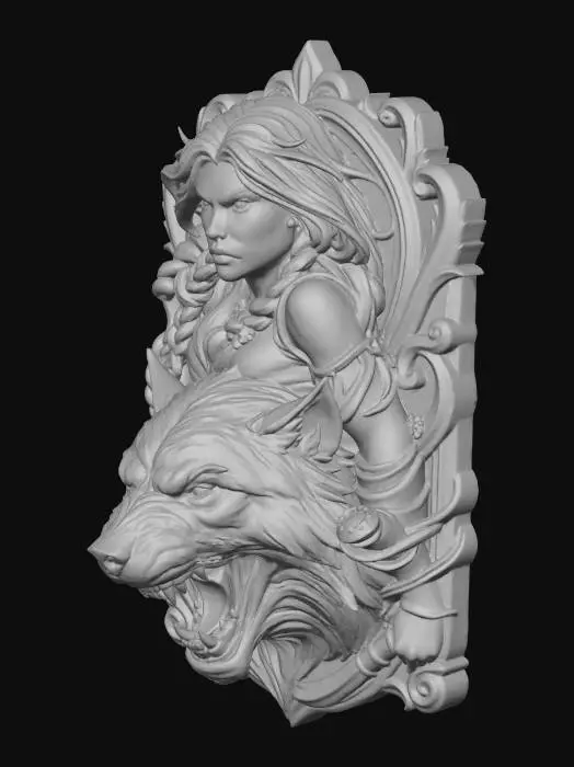 3D model for Fierce Bond