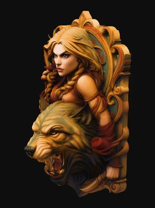 3D model for Fierce Bond